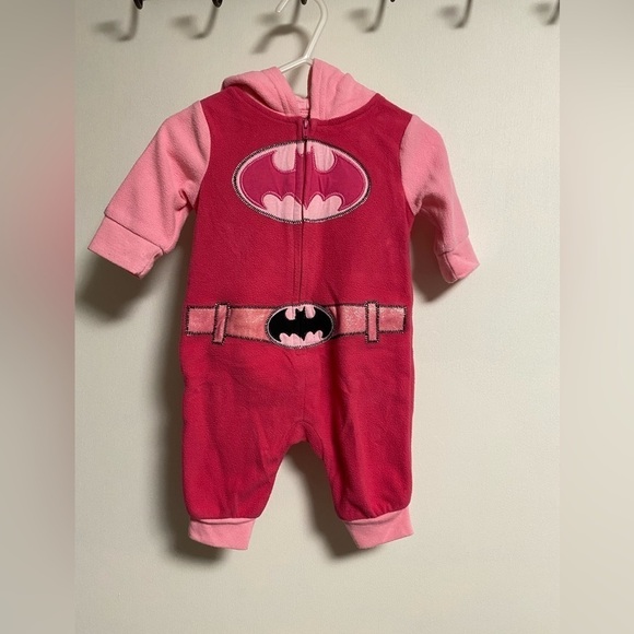 DC Comics Batman Fleece Outfit, Size 0-3 Months - Picture 1 of 9